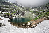 Zmarzły Staw w drodze na Zawrat - Tatry Polskie
