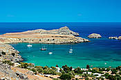 Grecja - wyspa Rodos, okolice Lindos