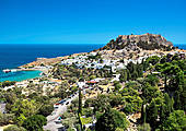 Grecja - wyspa Rodos, Lindos
