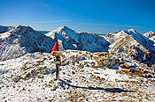 Na szczycie Wołowca - Tatry