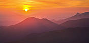 Wschód słońca nad Tatrami - Tatry Polskie