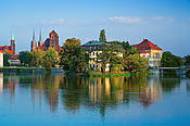 Wrocław - widok na Ostrów Tumski