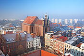 Toruń - panorama z Wieży Ratuszowej