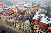 Toruń - panorama z Wieży Ratuszowej