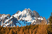 Widok na Tatry z okolic Szczyrbskiego Plesa - Tatry Słowackie
