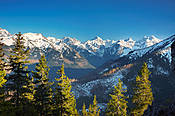 Widok z Gęsiej Szyji  - Tatry Polskie