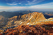 Widok z Pacholi na Hrubą Kopę - Tatry Słowackie