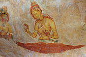 Sri Lanka, Sigiriya - malowidła naskalne (UNESCO)