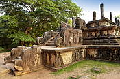 Sri Lanka, Polonnaruwa, pozostałości dawnej stolicy